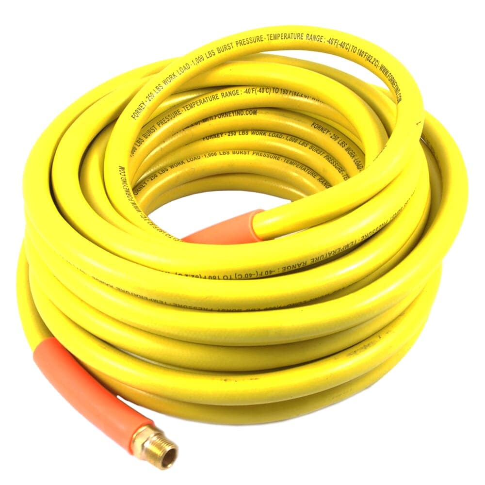 75436 Air Hose, Yellow Rubber, 3/8